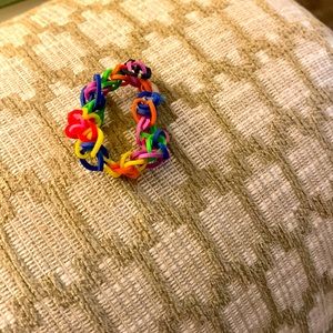 It’s a rubber band bracelet to wear wear ever u can find its $1 a peice and